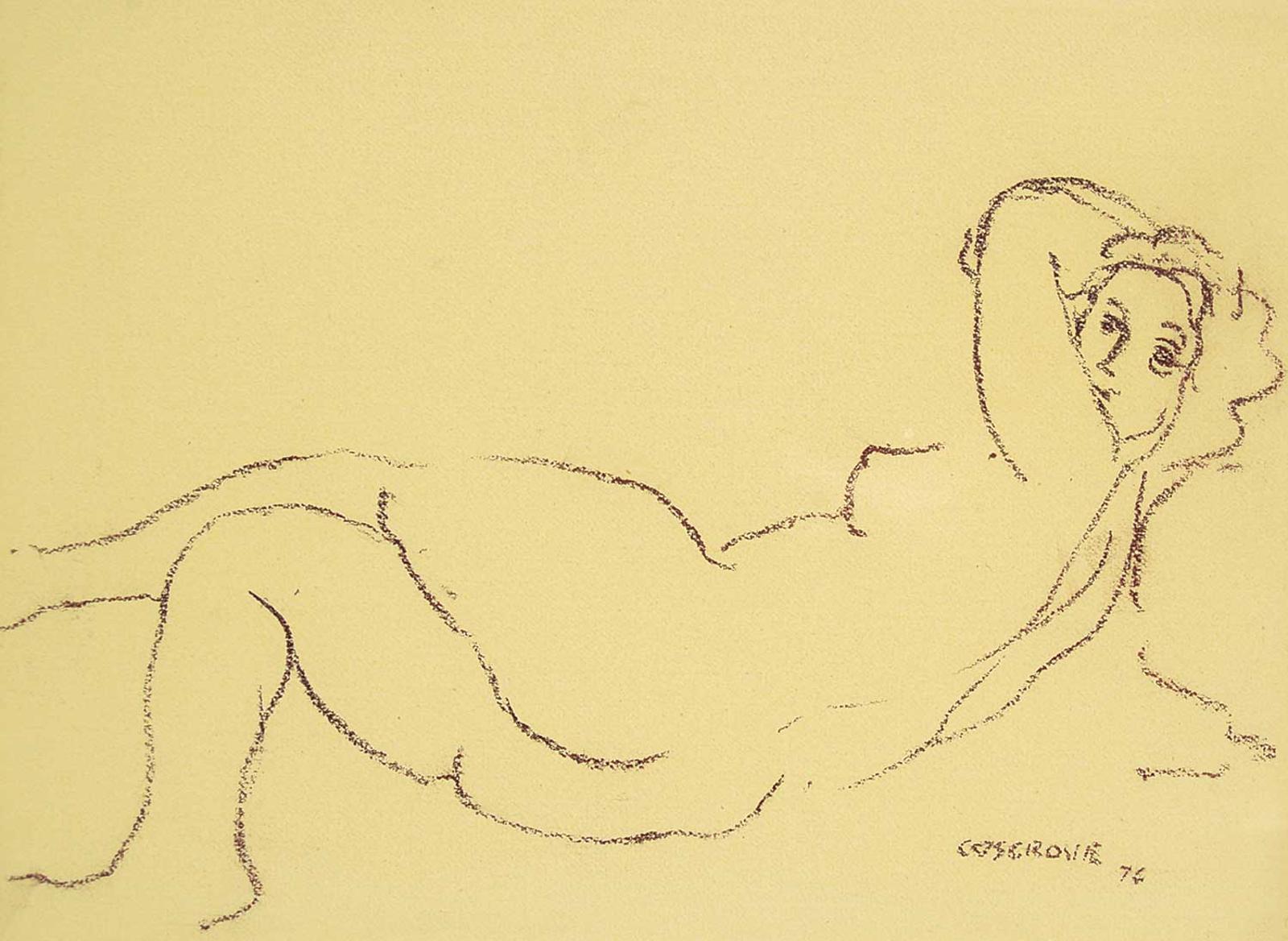 Stanley Morel Cosgrove (1911-2002) - Nude Study