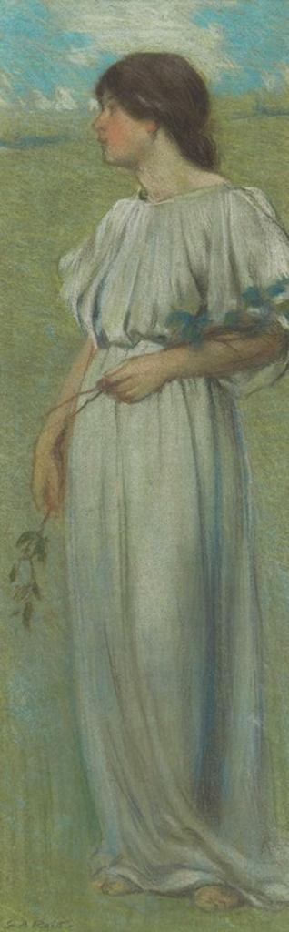 George Agnew Reid (1860-1947) - Sketch for “Spring”