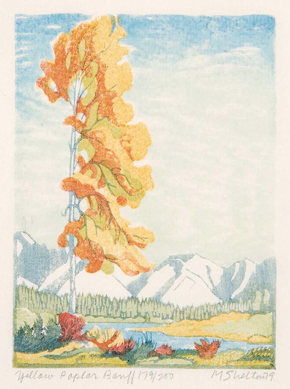 Margaret Dorothy Shelton (1915-1984) - Yellow Poplar, Banff  #179/200