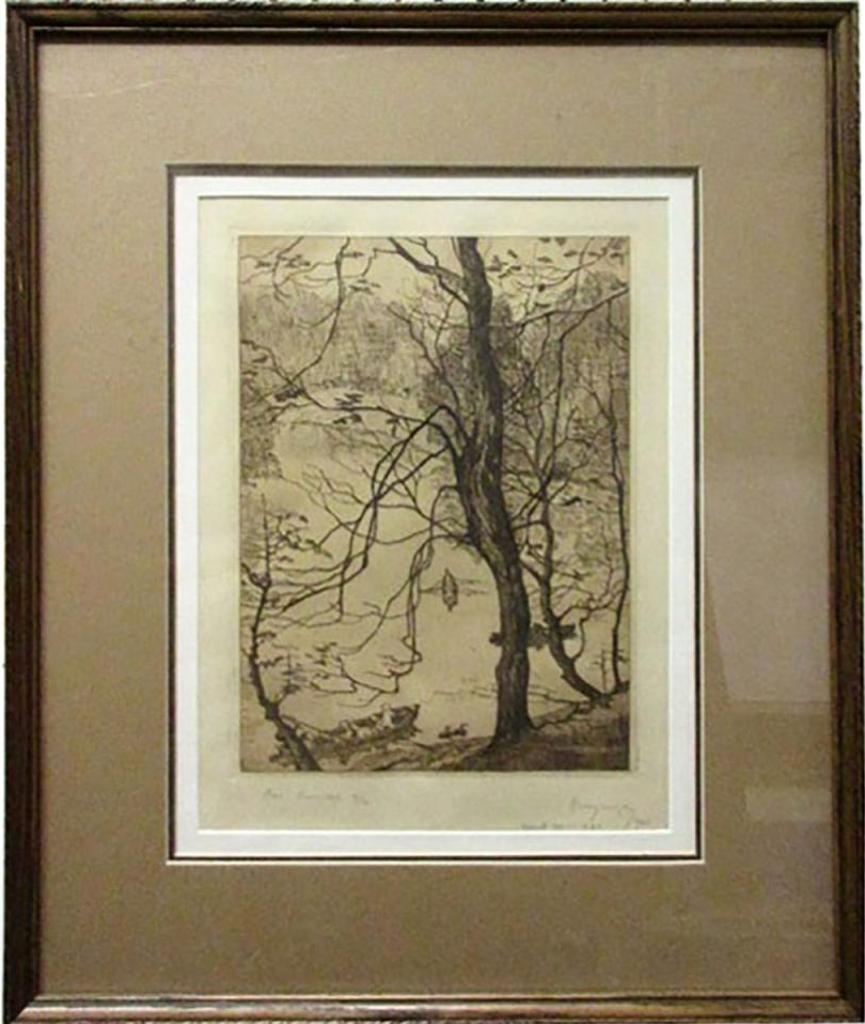Nicholas Hornyansky (1896-1965) - Bois Bruxelles