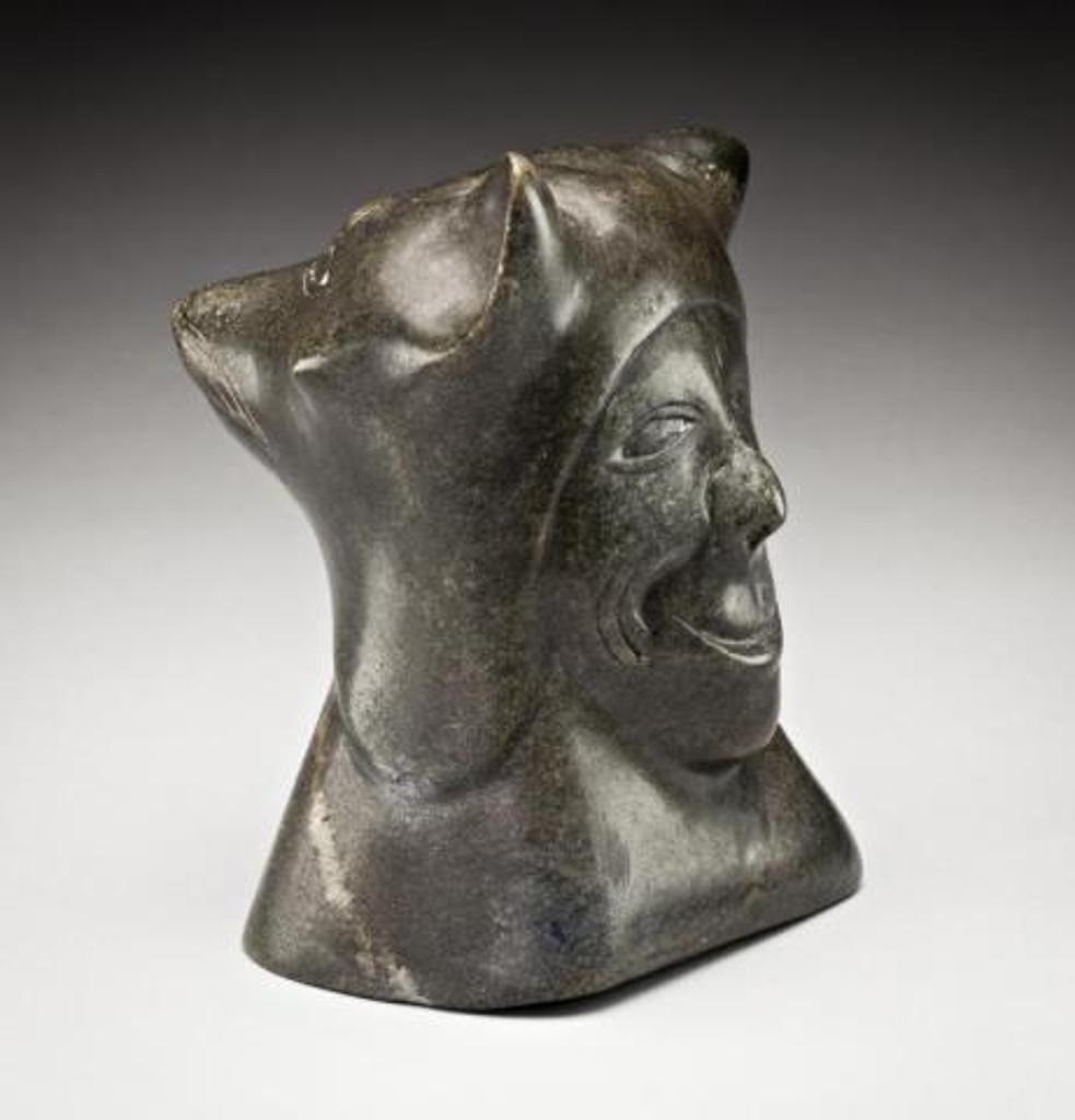 Tivi Paningajak (1917-1991) - Ivujivik, Fox/Man Janus Head, c. mid-1970s