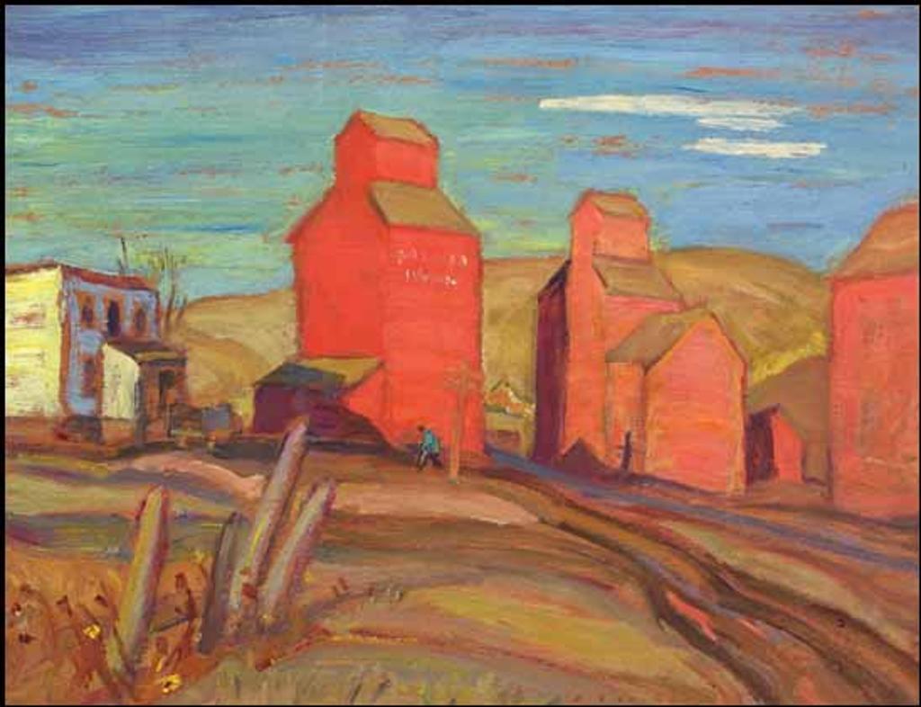Alexander Young (A. Y.) Jackson (1882-1974) - Evening, Rosebud, Alberta