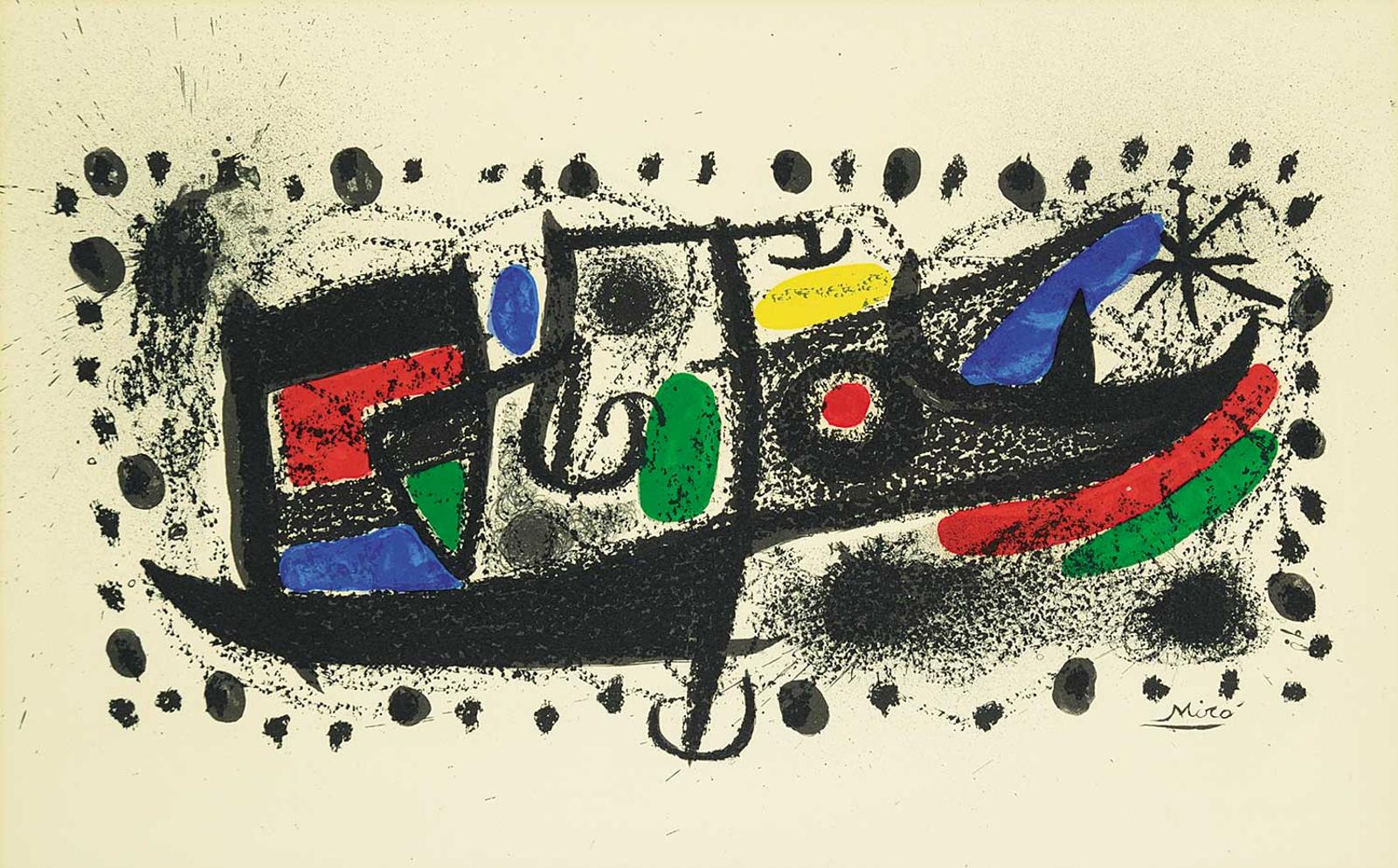 Joan Miró (1893-1983) - Star Scene