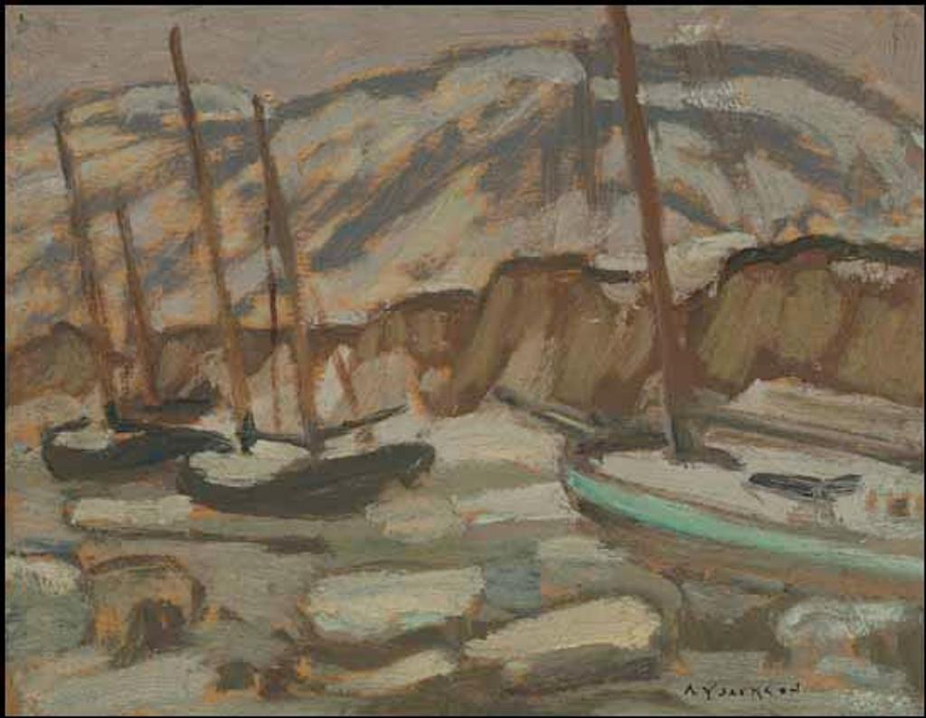 Alexander Young (A. Y.) Jackson (1882-1974) - Les Éboulements, Qué.