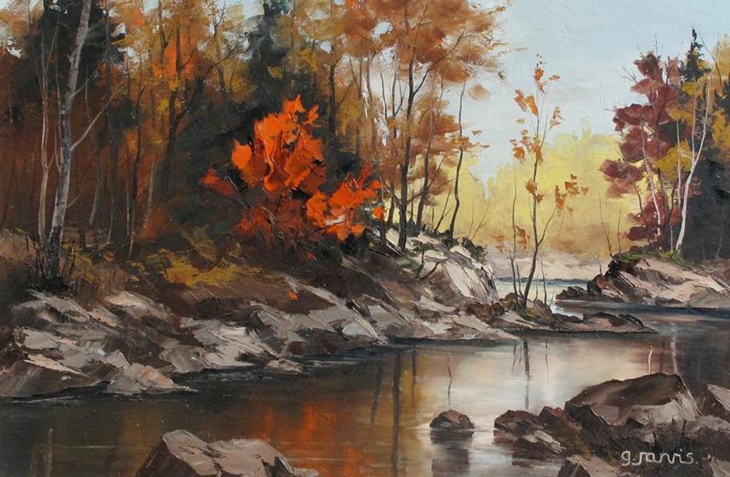 Georgia Jarvis (1944-1990) - Autumn River