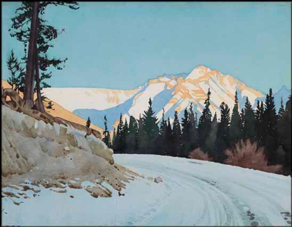 Walter Joseph (W.J.) Phillips (1884-1963) - Road Up Tunnel Mountain