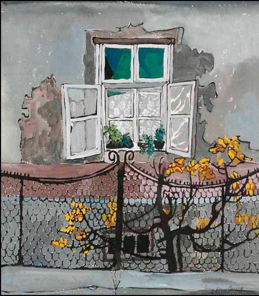 Jennifer Garrett (1942-2013) - Lace Curtains at the Window (01740/2013-190)