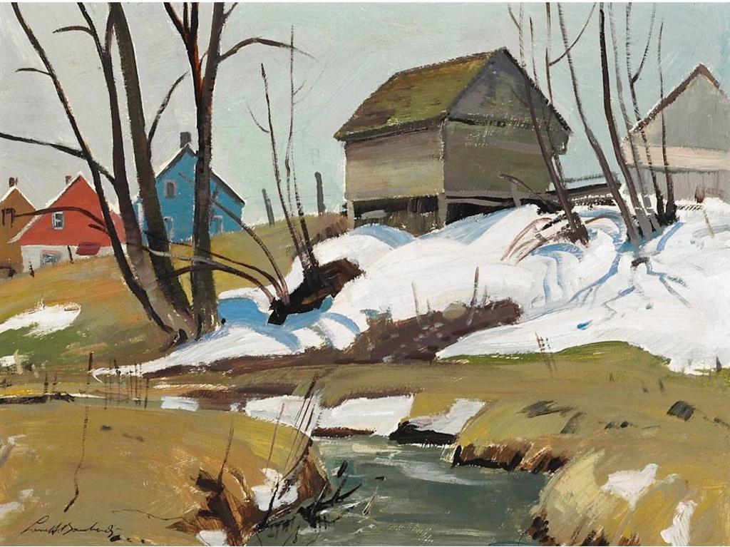 George Lorne Holland Bouchard (1913-1978) - April Morning, Baie St. Paul, 1952