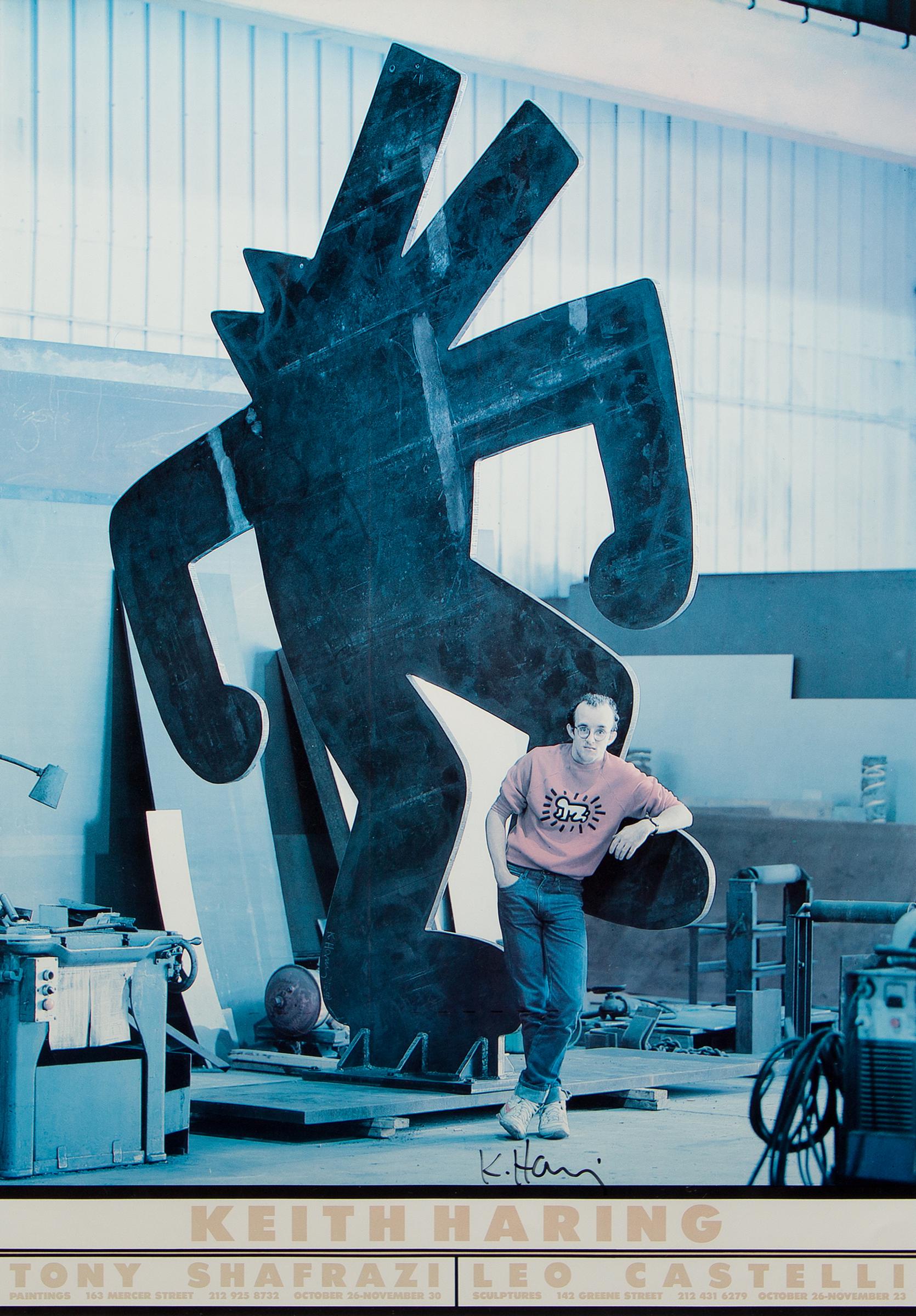 Keith Haring (1958-1990) - Tony Shafrazi and Leo Castelli Galleries New York, 1985