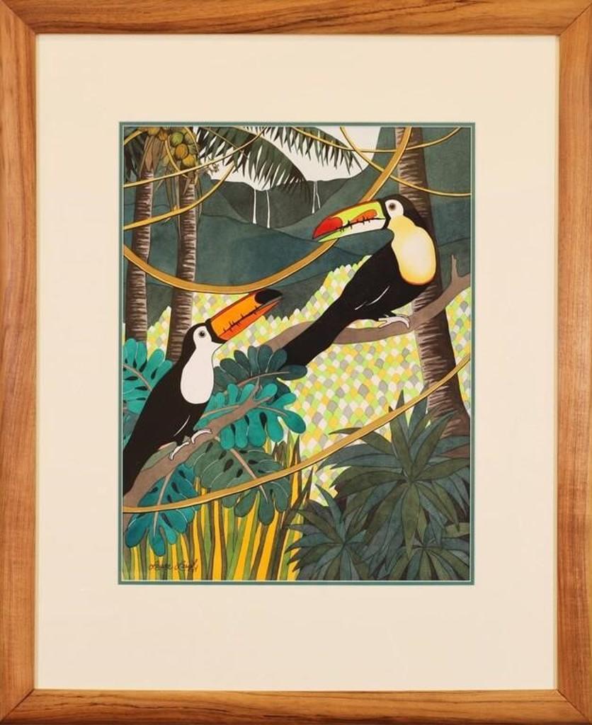 Laura Leigh - Untitled, Toucans; 1987