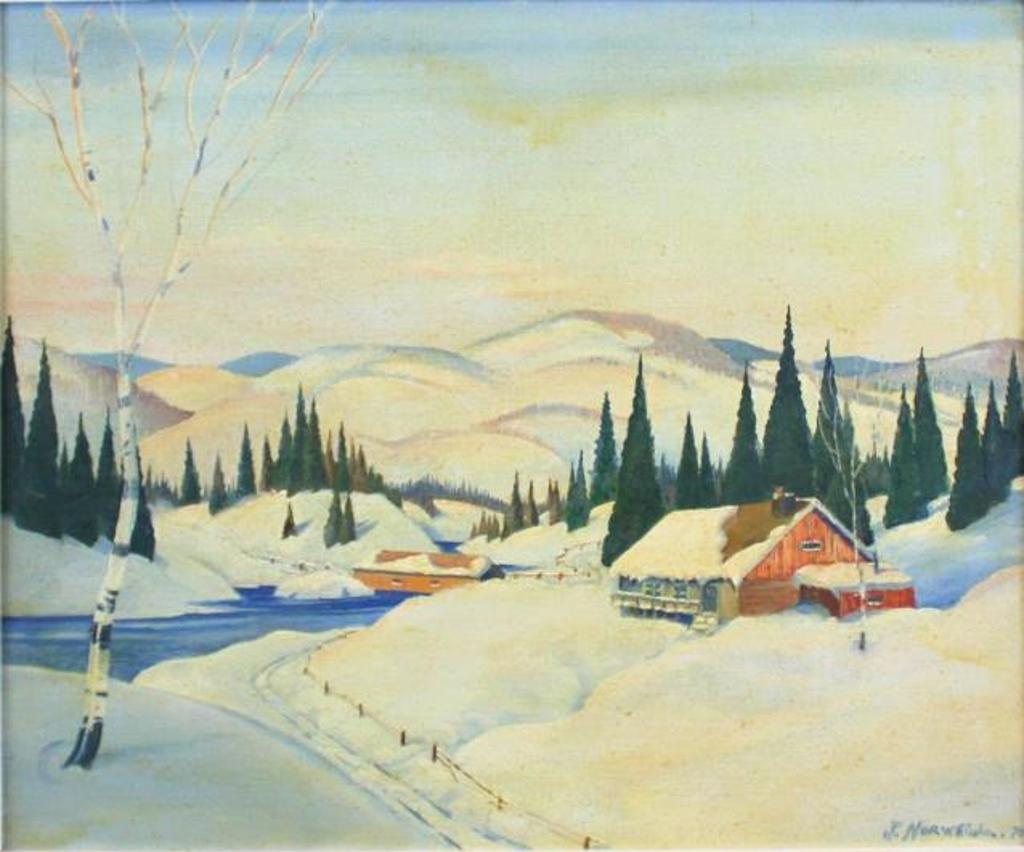 Jack Norwell - Covered Bridge in Winter