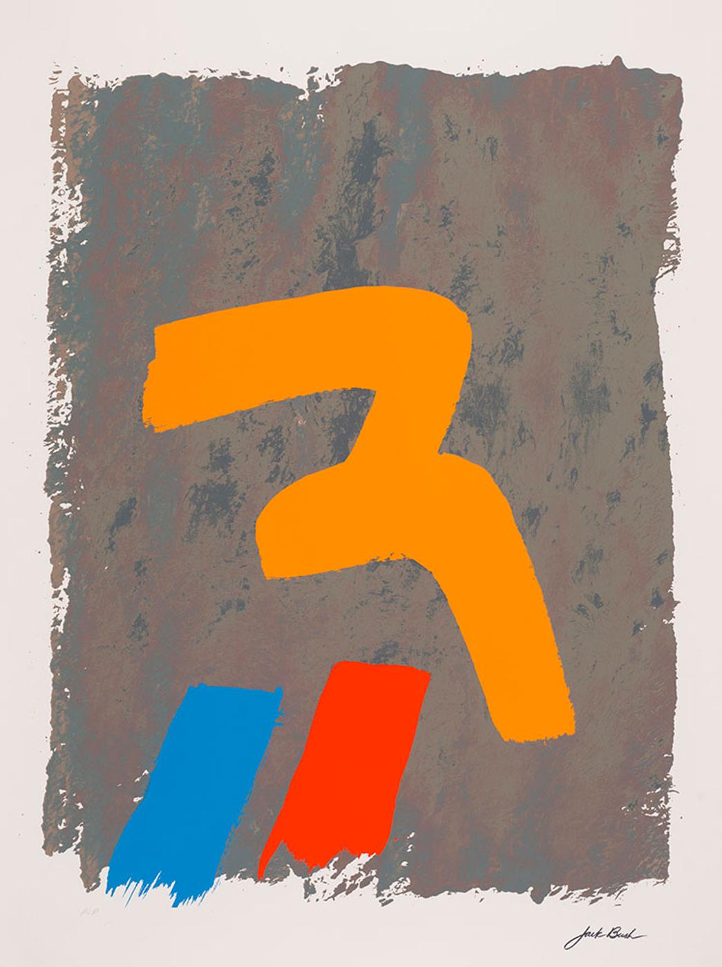 Jack Hamilton Bush (1909-1977) - Yellow Mark