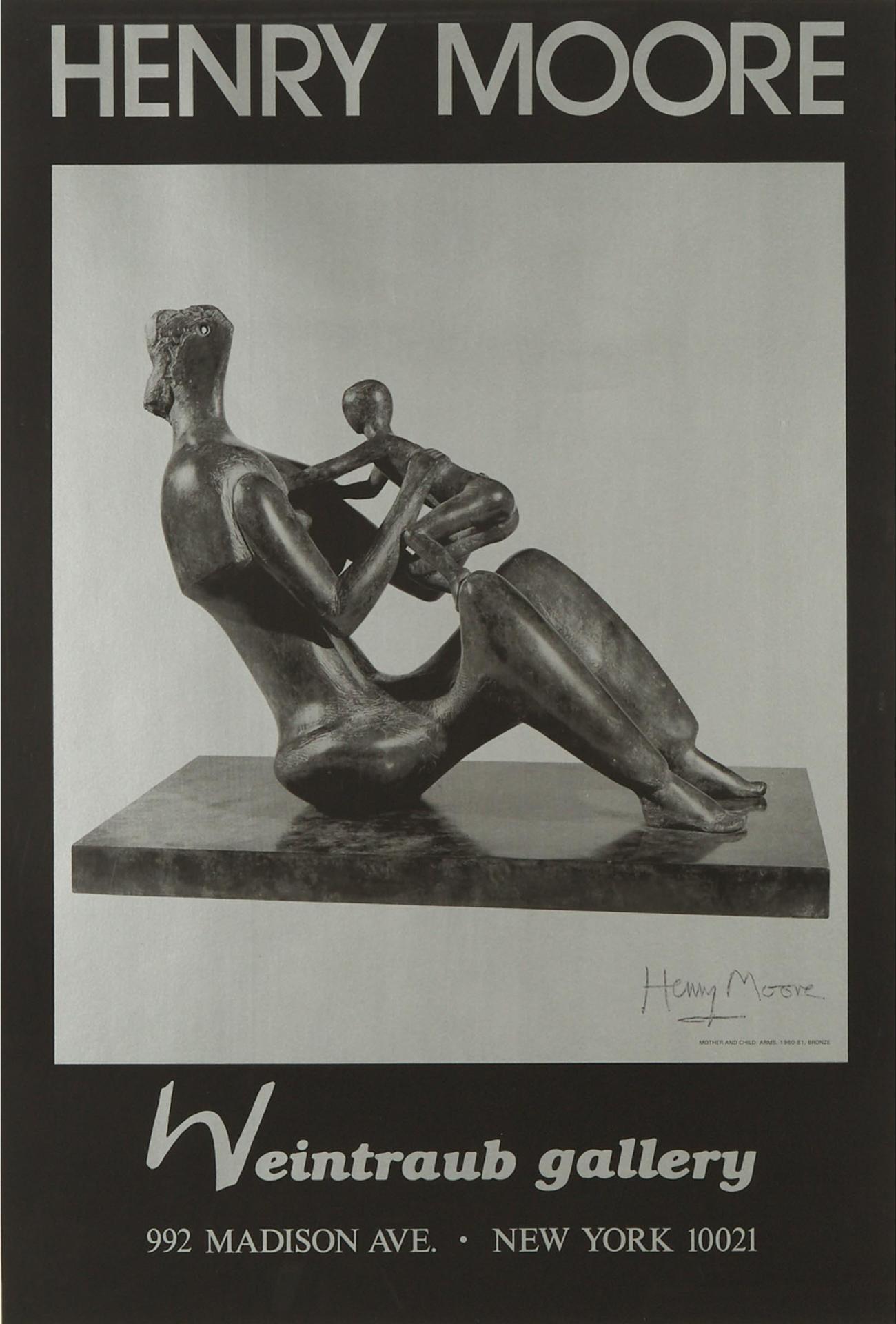 Henry Spencer Moore (1898-1986) - Henry Moore /  Weintraub Gallery