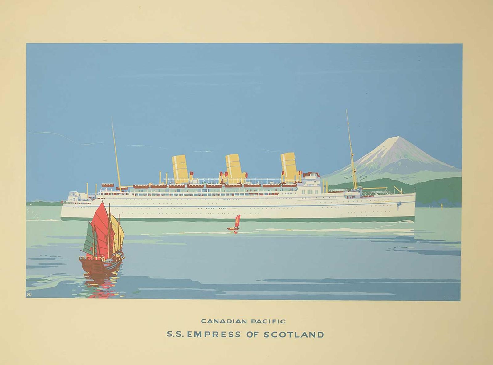 Norman Fraser - Empress Canadian Pacific S.S. Empress of Scotland
