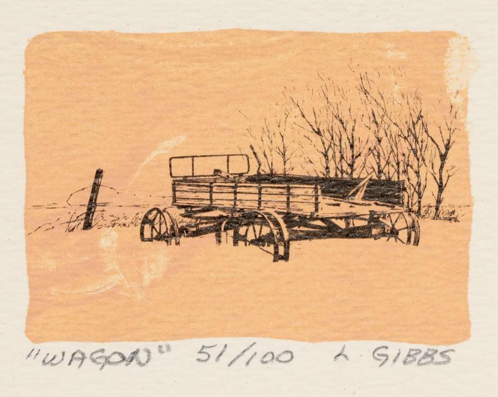 Len Gibbs (1929-2010) - Wagon