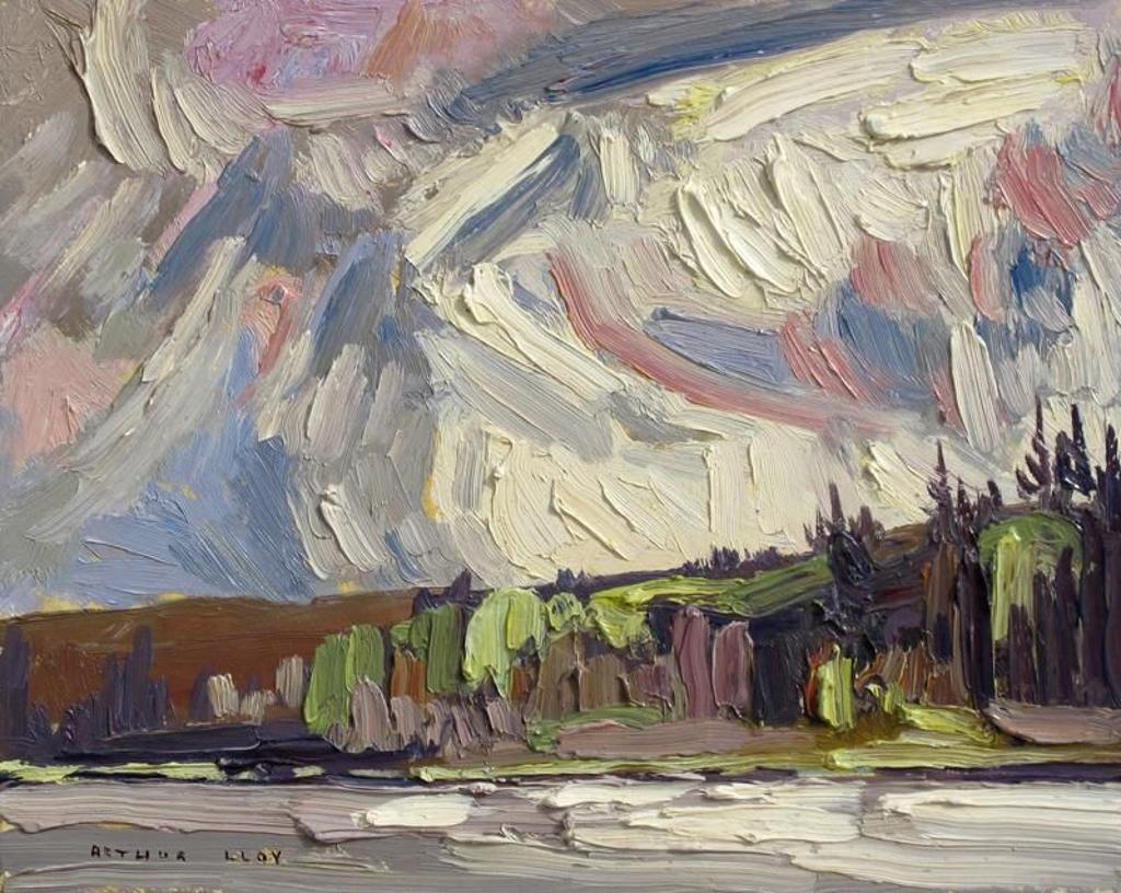 Arthur George Lloy (1929-1986) - Clouds Over Moore Lake; 1975