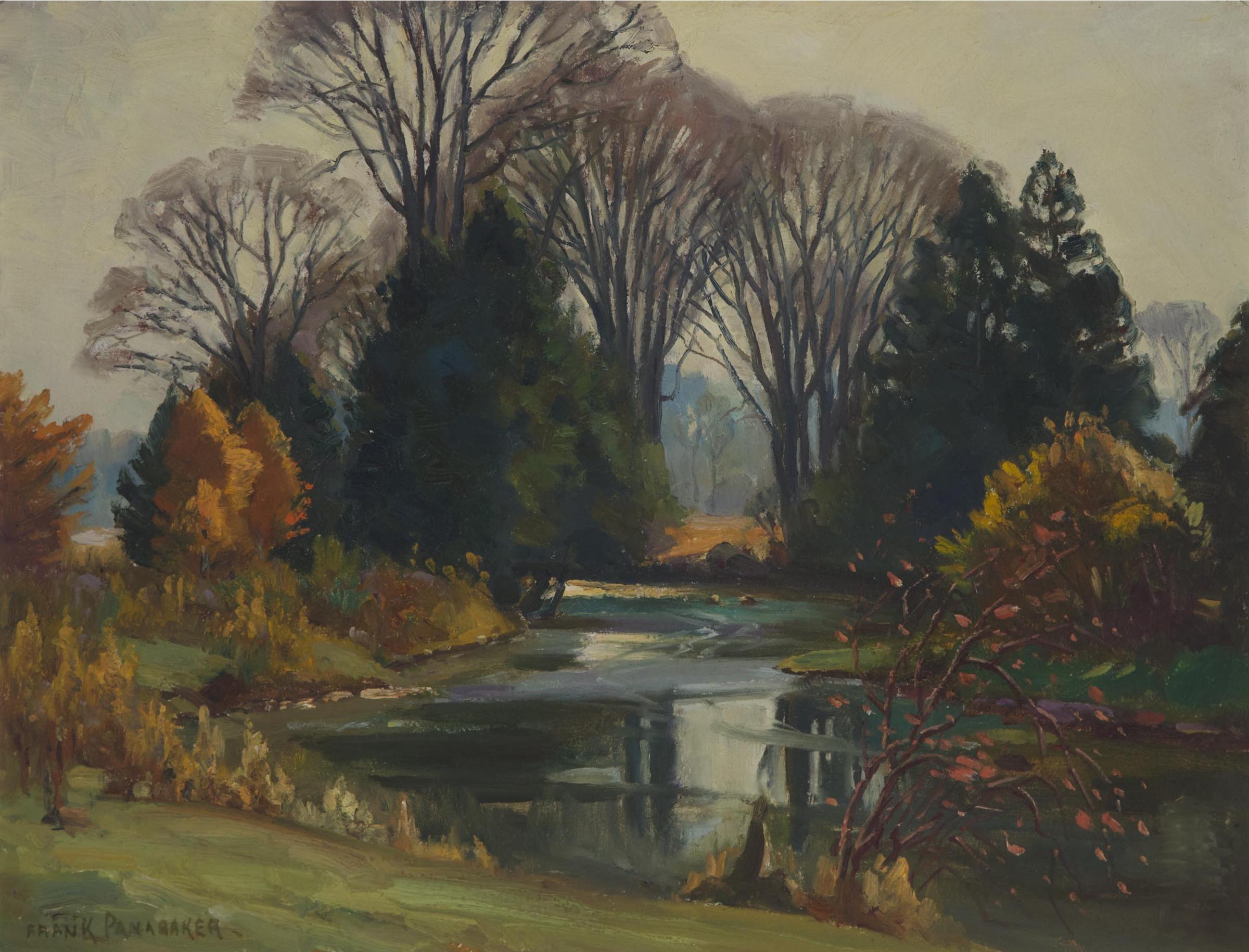 Frank Shirley Panabaker (1904-1992) - The River Bend, 1965
