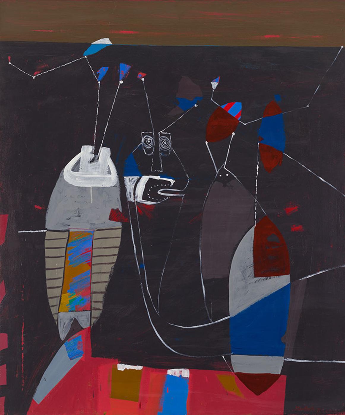 Jack Leaonard Shadbolt (1909-1998) - Edge of the Dark