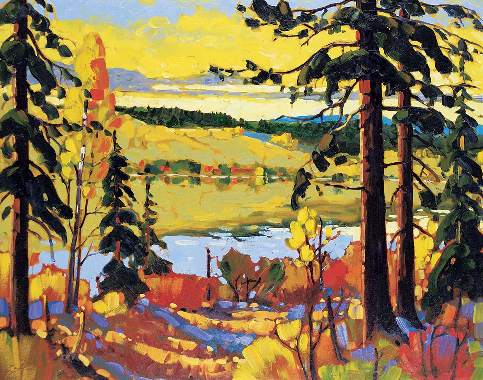 Rod Charlesworth (1955) - Autumn Reflections [Corbett Lake]