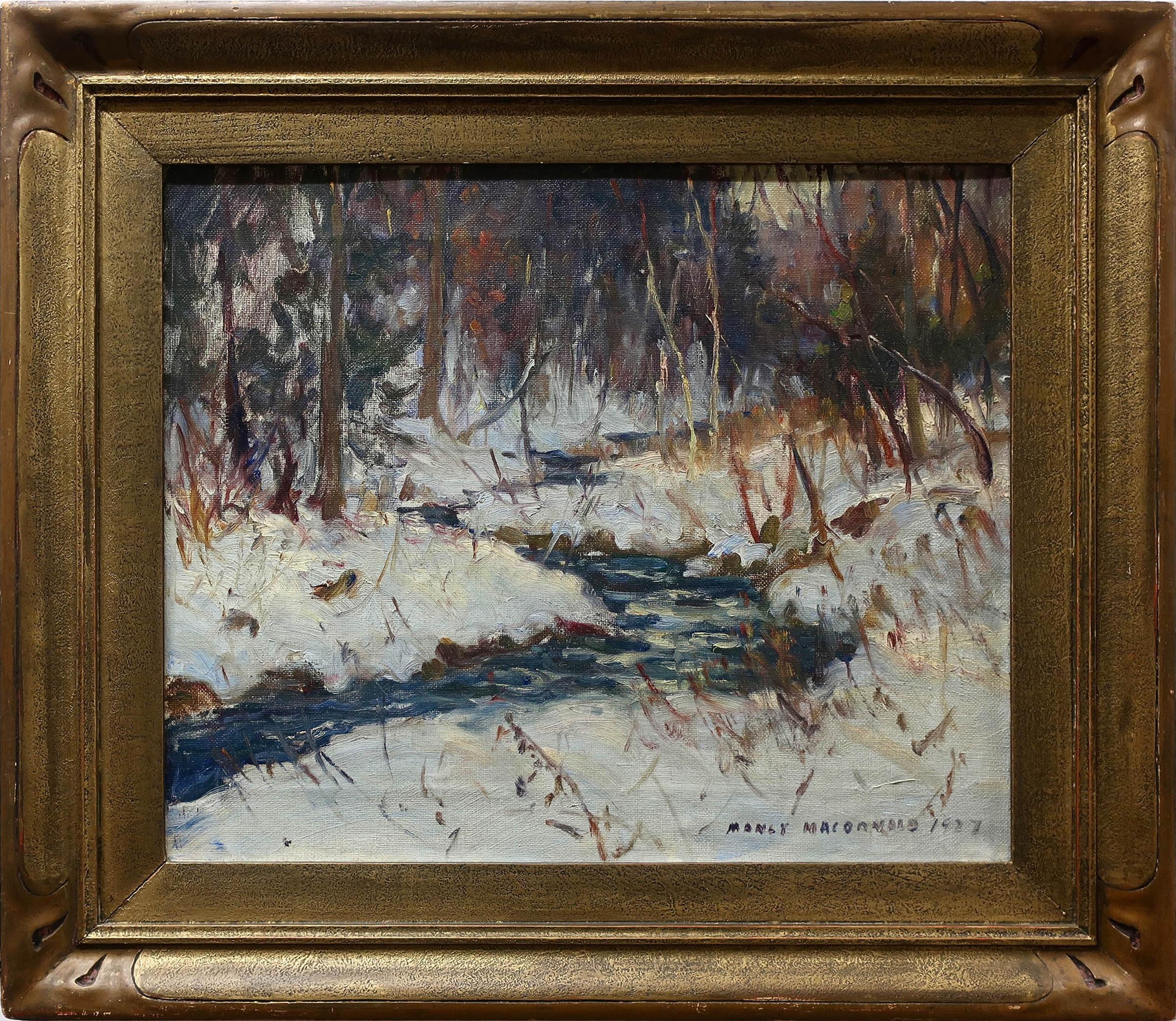 Manly Edward MacDonald (1889-1971) - Winter Stream