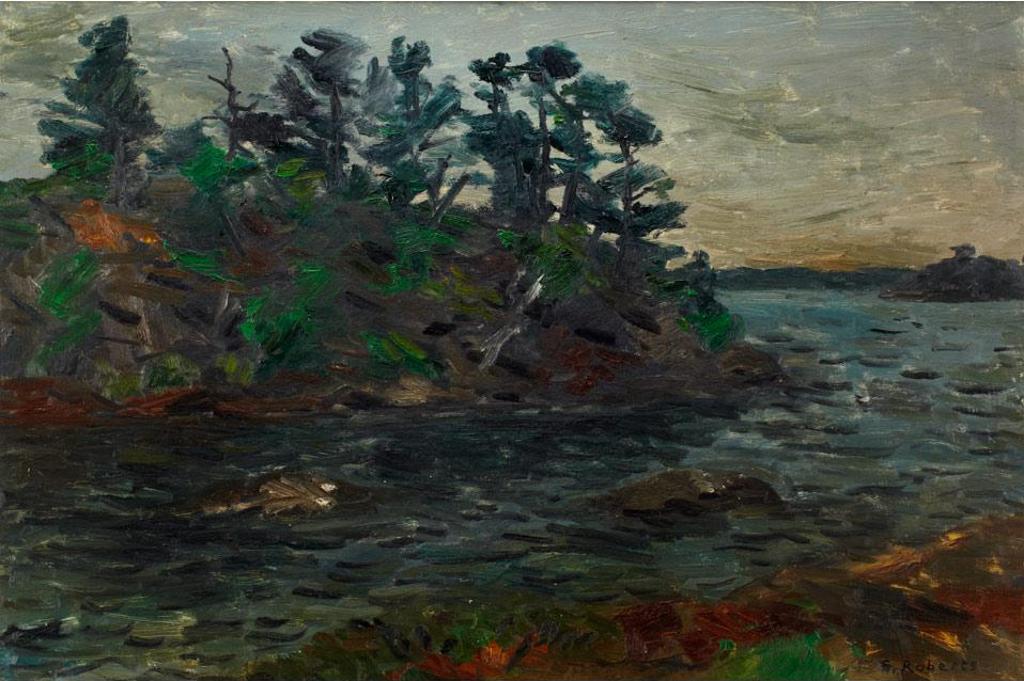 William Goodridge Roberts (1921-2001) - Point Of Land, Georgian Bay
