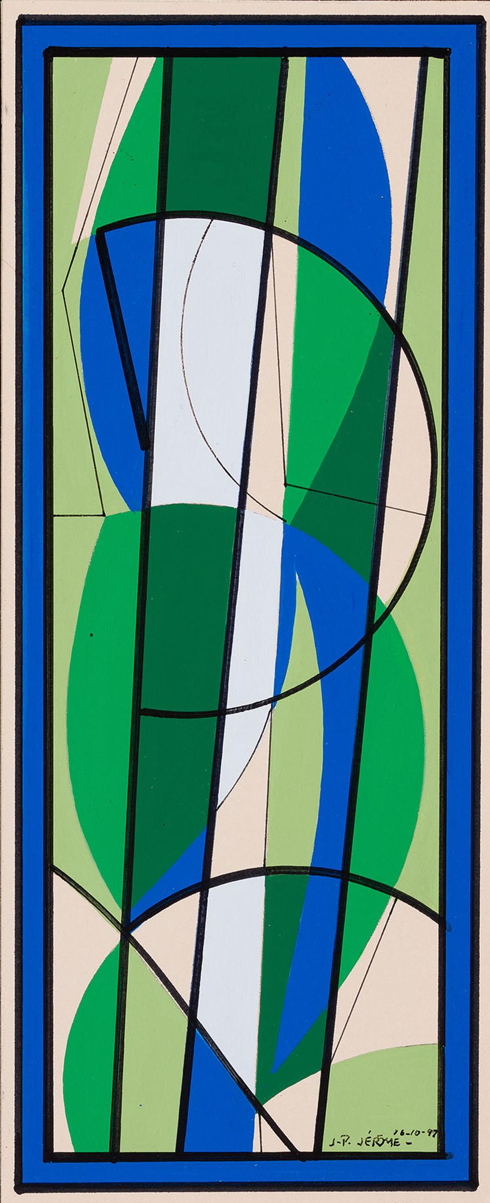 Jean-Paul Jérôme (1928-2004) - La fenêtre verte