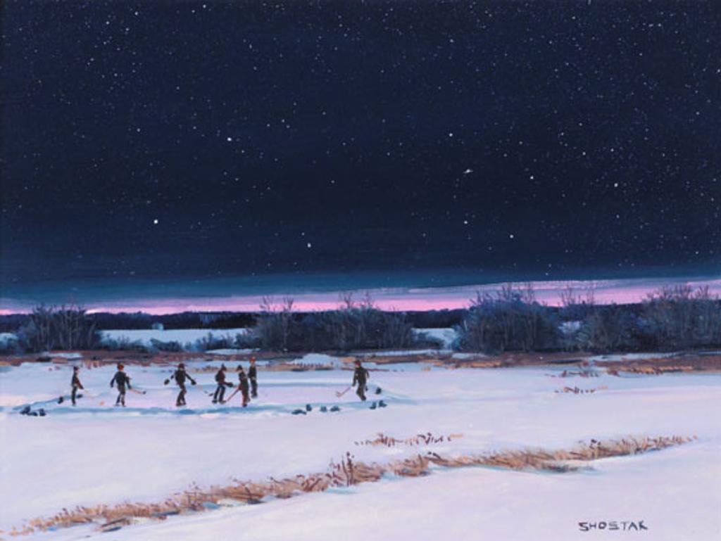 Peter Shostak (1943) - Almost Too Dark to Keep Playing