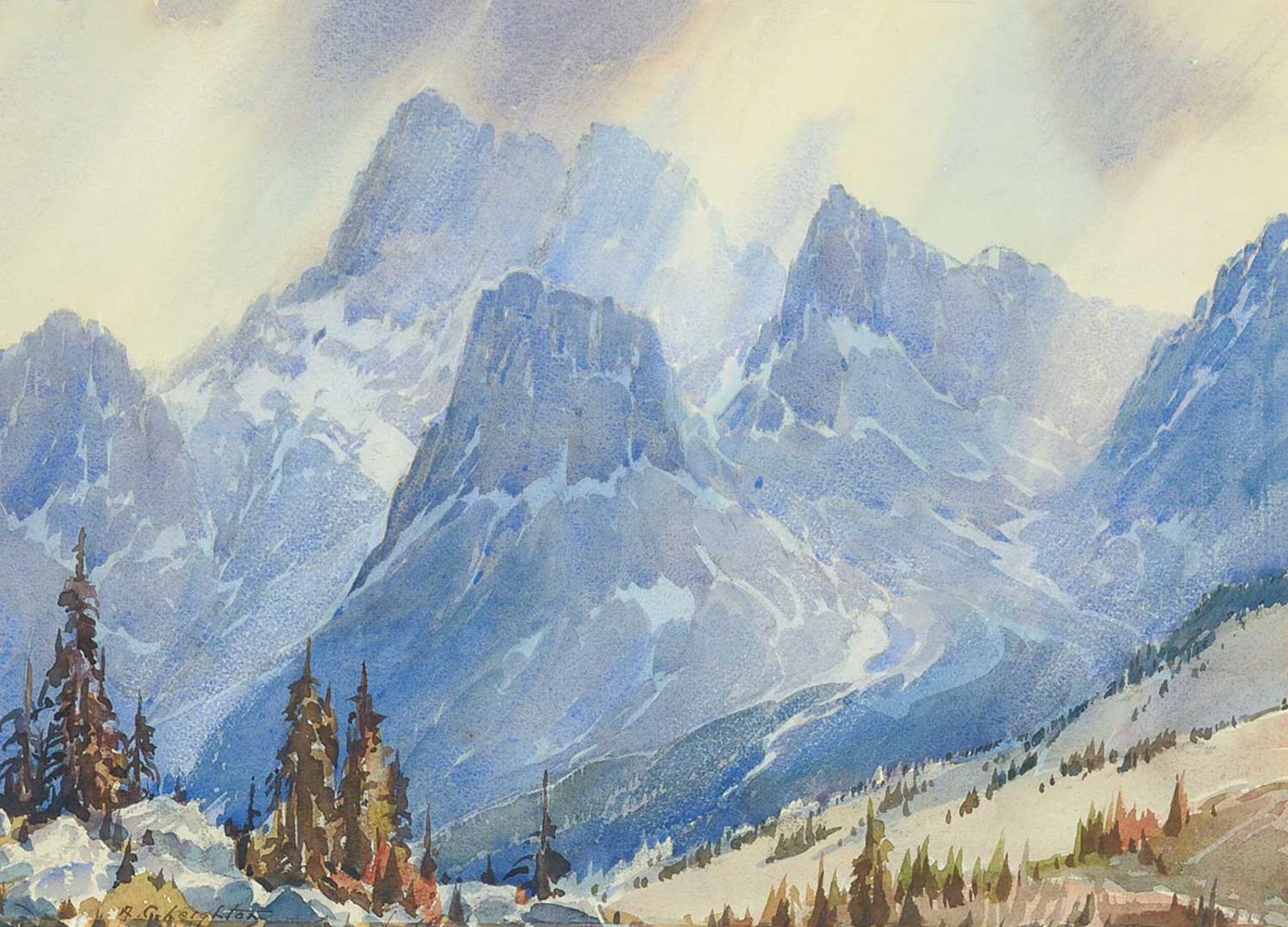Alfred Crocker Leighton (1901-1965) - Mt. Rundle, Banff