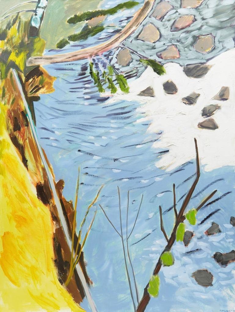 Barbara Ballachey (1949) - Creek with New Ice