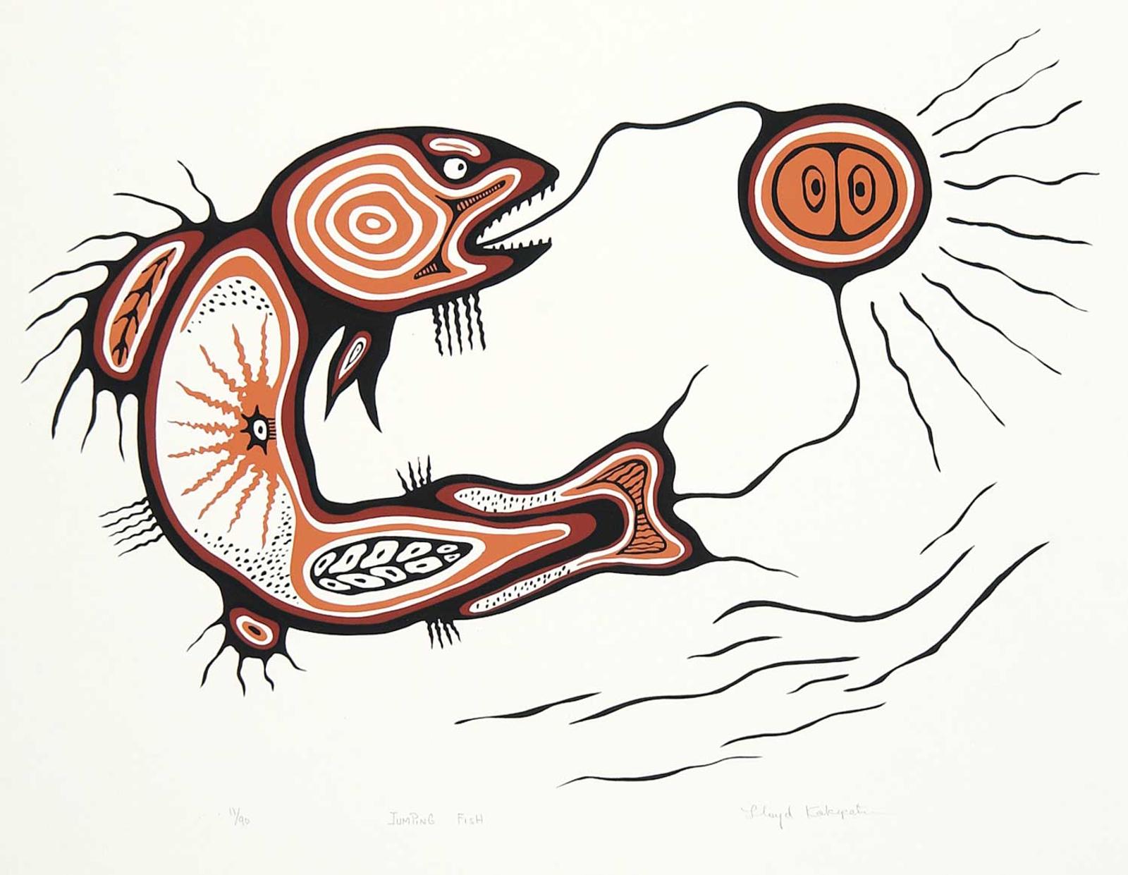 Lloyd Kakepetum (1958) - Jumping Fish  #11/90