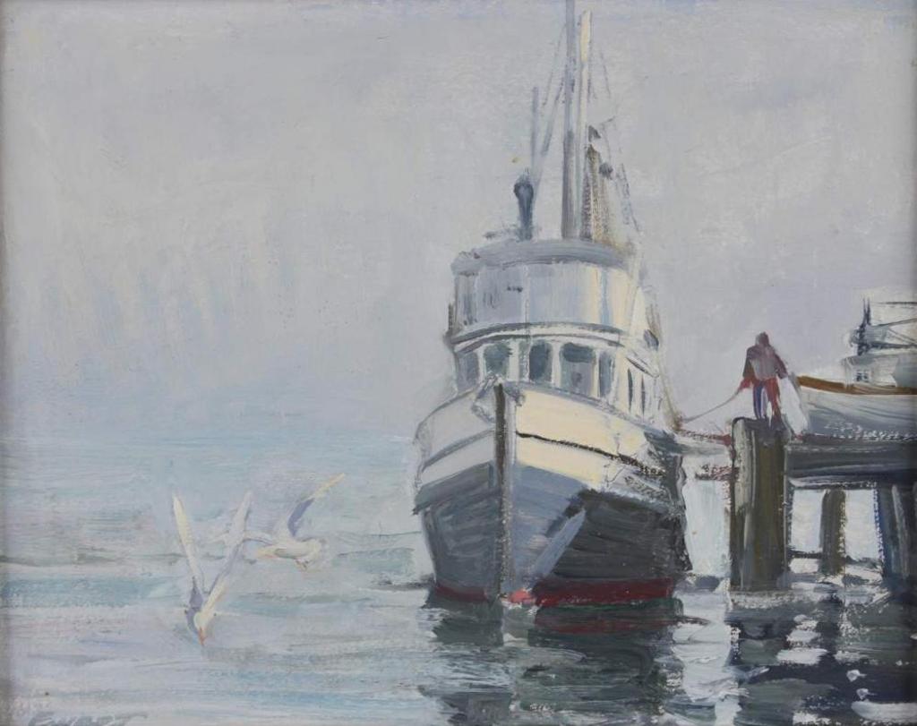 Peter Maxwell Ewart (1918-2001) - Fishing Vessel