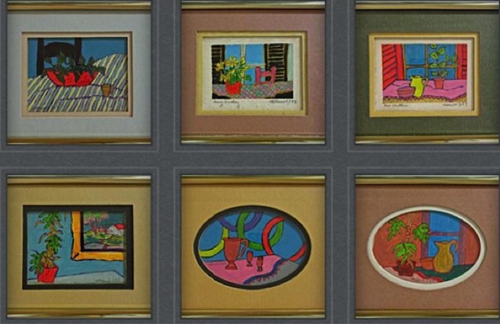 Jack Henry Pollock (1930-1992) - Still Life Studies (Two Titled - “Sunny Sunday” & “Red Shutters”)