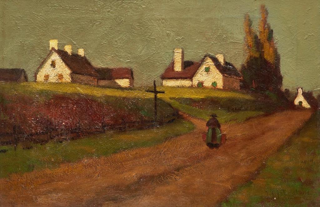 John Young Johnstone (1887-1930) - The Road, Saint-Joachim, Quebec