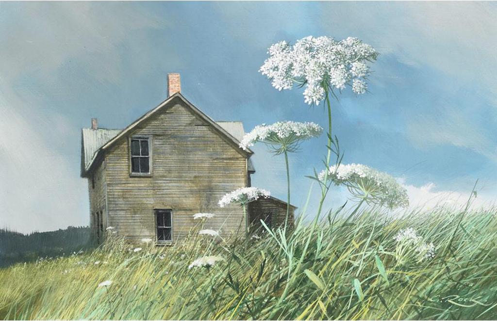 Geoffrey Allan Rock (1923-2000) - Queen Annes Lace, The Wilson Farm