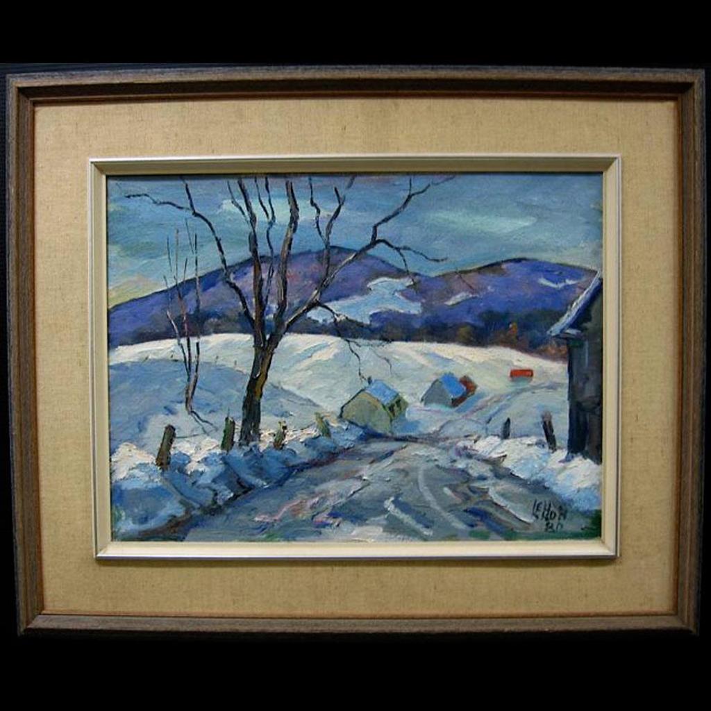 Maurice Lebon (1916-1998) - Les Eboulements, Comte Charlevois, Quebec