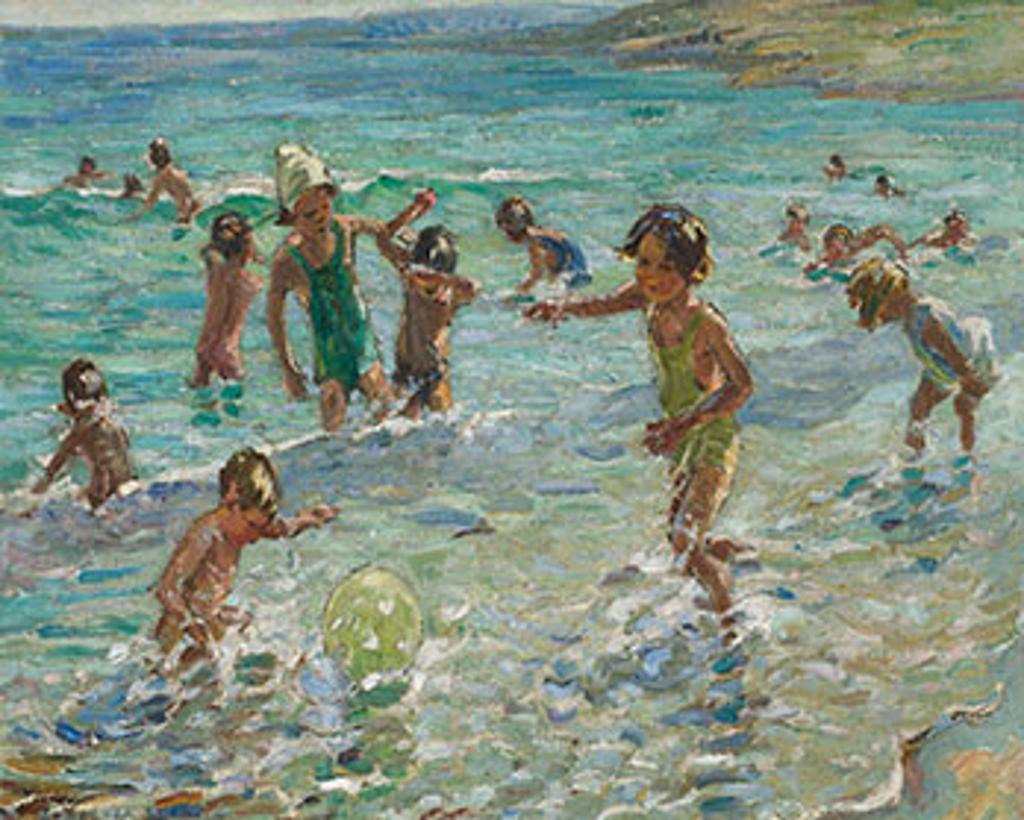 Dorothea Sharp (1874-1955) - At the Beach