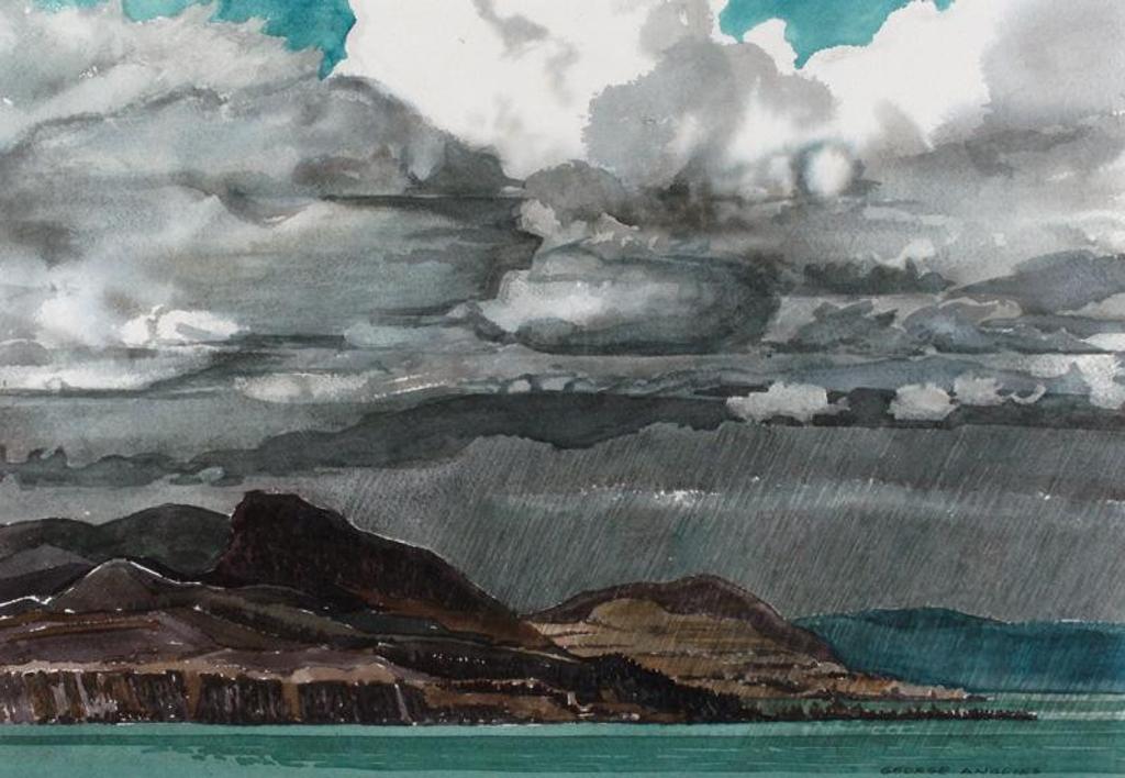 George James Angliss (1921-1991) - Summer Storm, Penticton; 1985