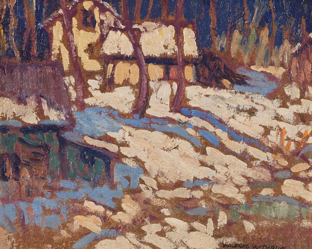 Wilfred Forbes Withrow (1900-1971) - Houses in Winter