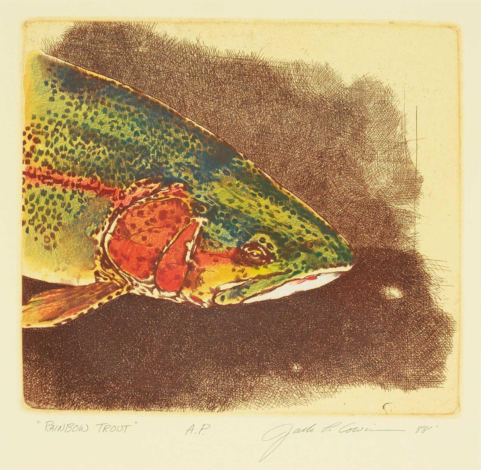 Jack Lee Cowin (1947-2014) - Rainbow Trout  #A.P.