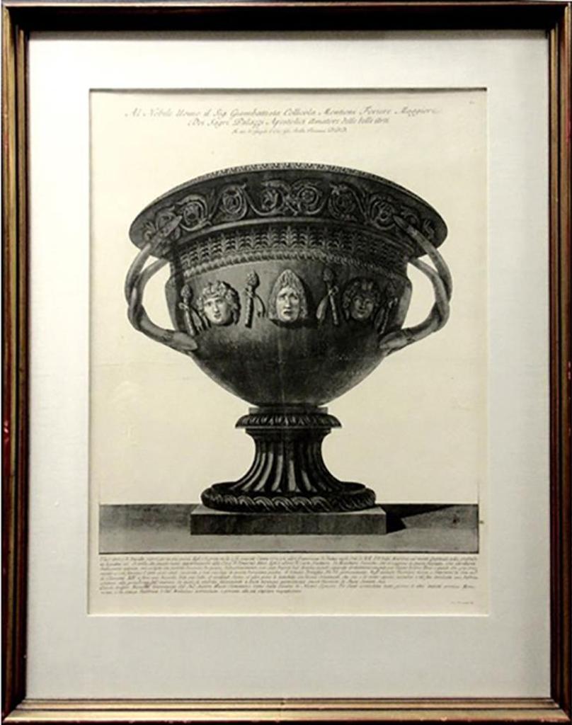 Giovanni Battista Piranesi (1720-1778) - Urn