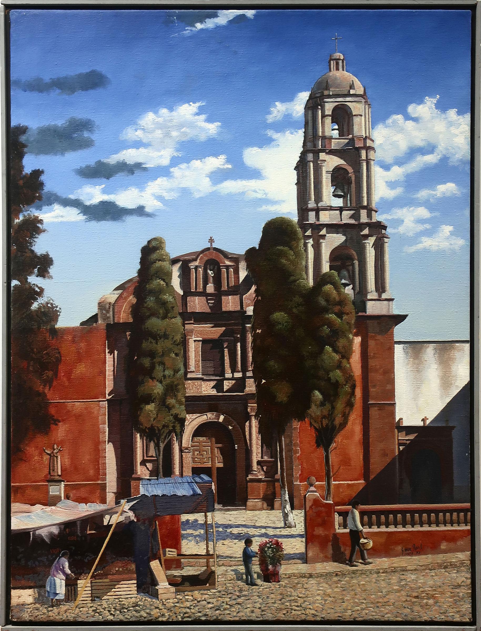 Jesus Roal - Untitled (Sunlit Mexican Church)