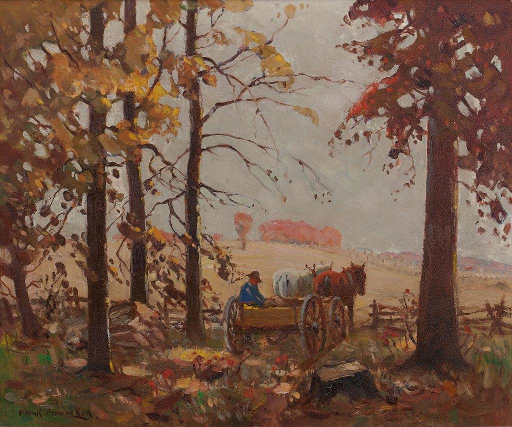 Frank Shirley Panabaker (1904-1992) - On The Cart Path