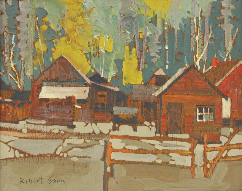 Robert Douglas Genn (1936-2014) - Landscape at Barkerville
