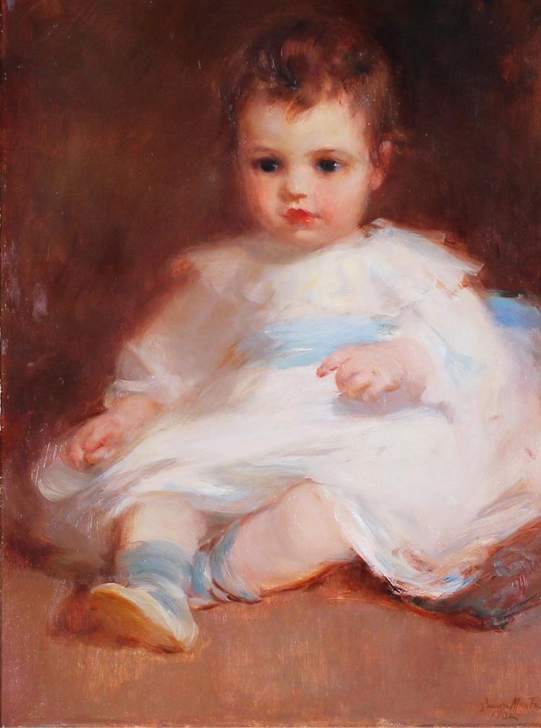 Laura Adelaine Muntz Lyall (1860-1930) - Girl In White; 1902