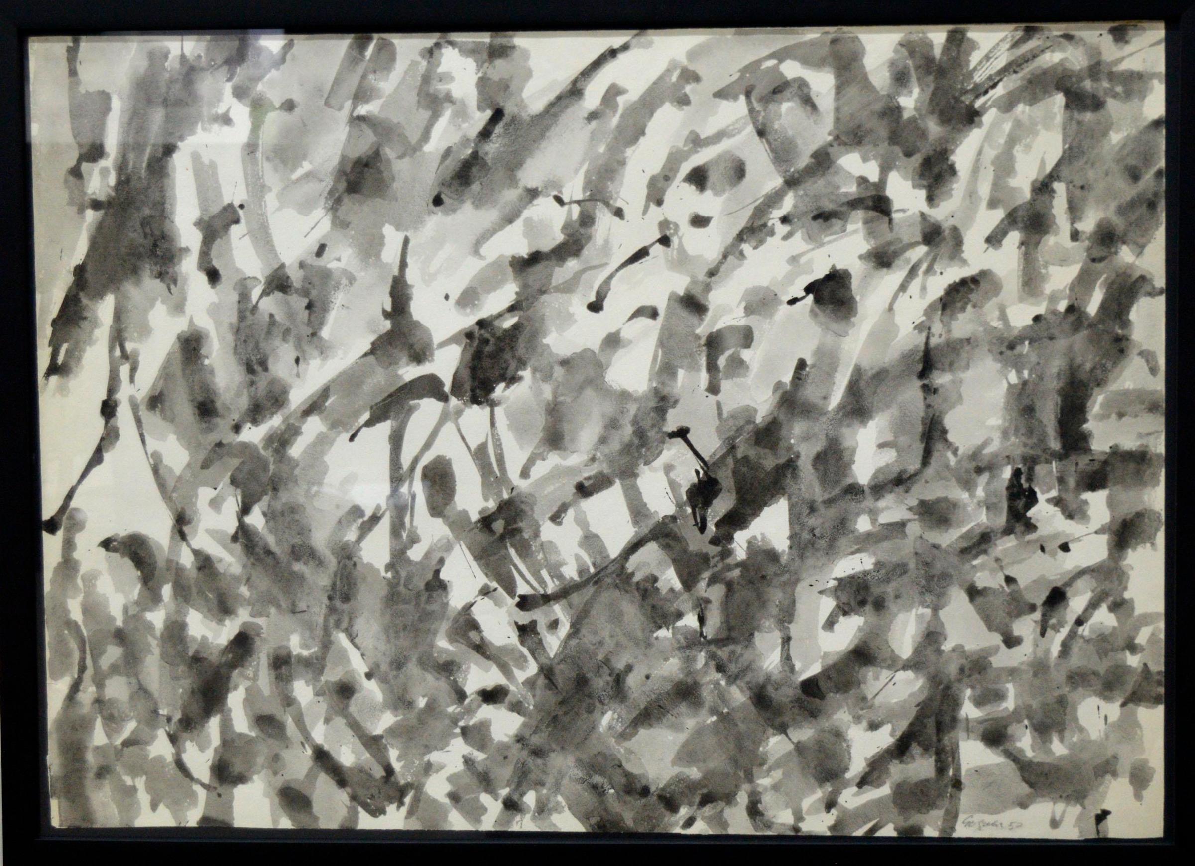 Jean Goguen (1928-1989) - composition abstraite