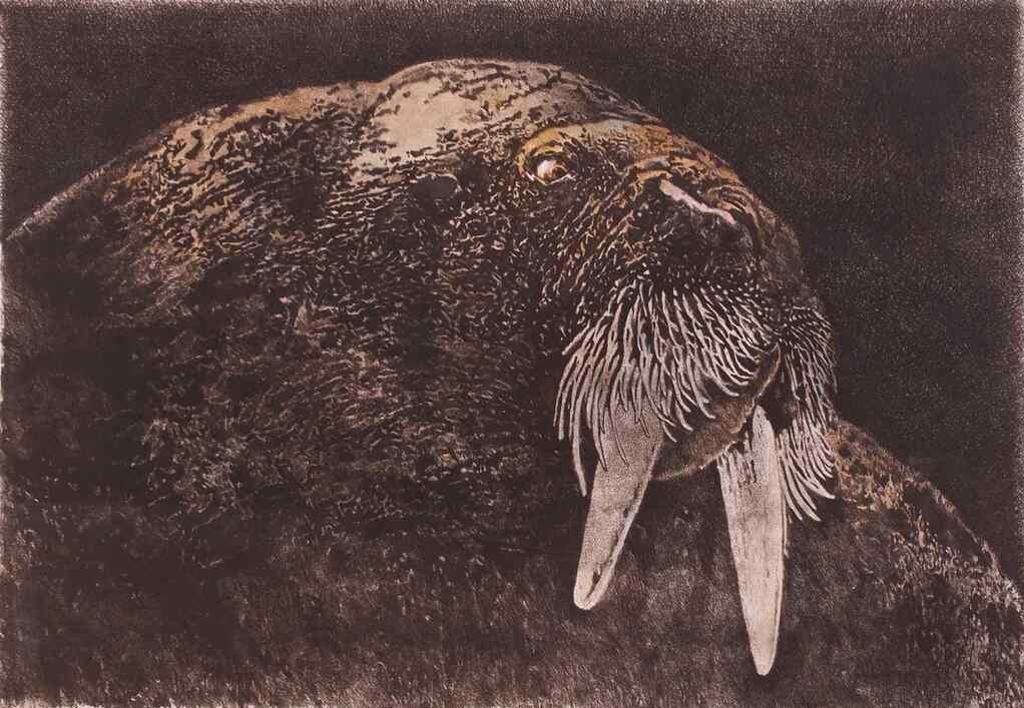 Jack Lee Cowin (1947-2014) - Dark Waters/Walrus Study; 1994