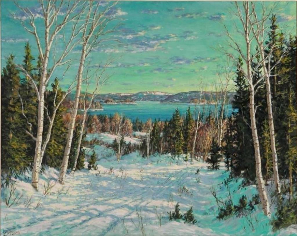 Otto Planding (1887-1964) - Algonquin Winter Landscape