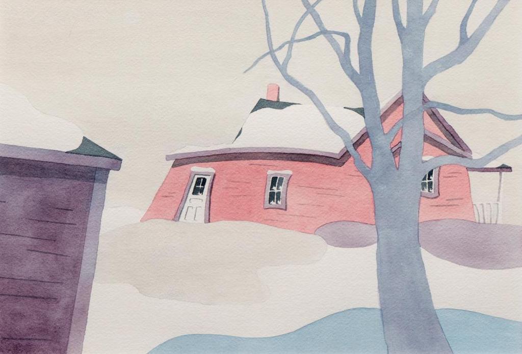 Marilynn Malo - Untitled - House and Tree
