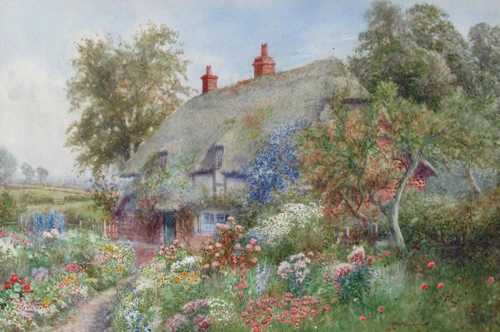 Arthur Stanley Wilkinson (1860-1930) - A Cottage Garden