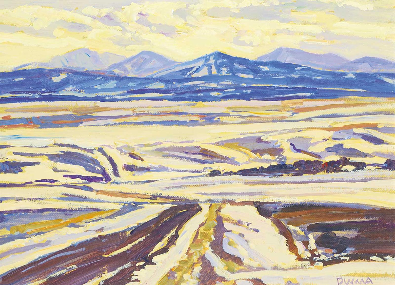 William (Bill) Duma (1936) - Road Into Mountains
